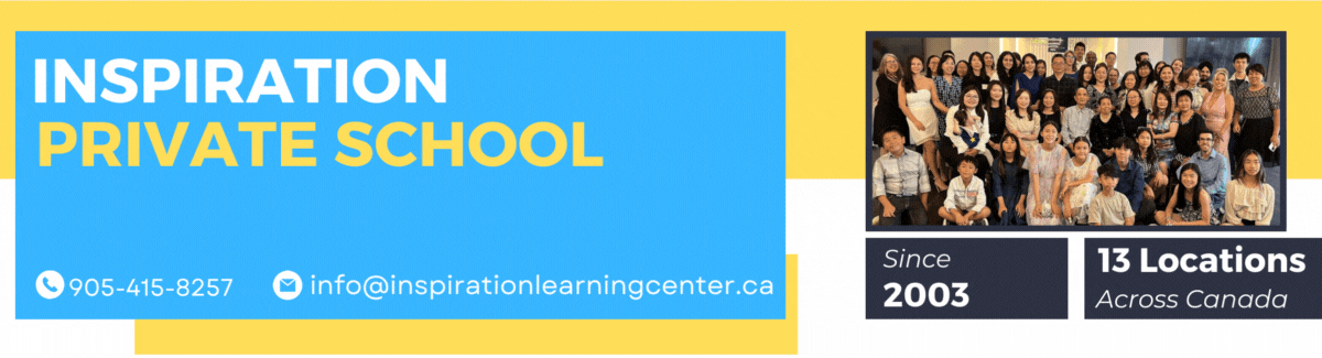 IVY League Elite Mentoring program (1200 x 325 px) (5) While theory is helpful, the best thing to do is to drop by for a complimentary assessment. This will tell you exactly where your child is (in terms of placement relative to their peers) and what is required to reach their dreams. Whether it is getting into the University of Toronto, Harvard-or any other prestigious institution-we are experts at what we do and we are excited to learn about your family’s academic dreams. We have thirteen learning centres across Canada and we accept admissions year-round. We are excited to meet you! Inspiration Learning Centre