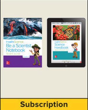 Inspire Science - Inspire Science, Online Student Center, 1-year Subscription - Grade 3