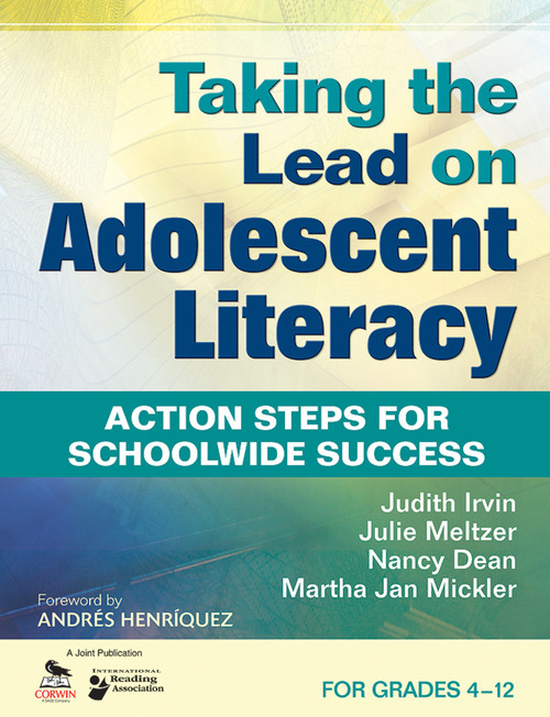 mon 23 Taking the Lead on Adolescent Literacy - 9781412979801 - Image 1
