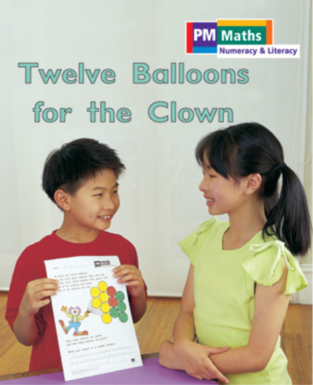 sat20 PM Math Orange/Turquoise Twelve Balloons for the Clown Lvl 17-18: PM Math: Orange/ Turquoise - Image 1