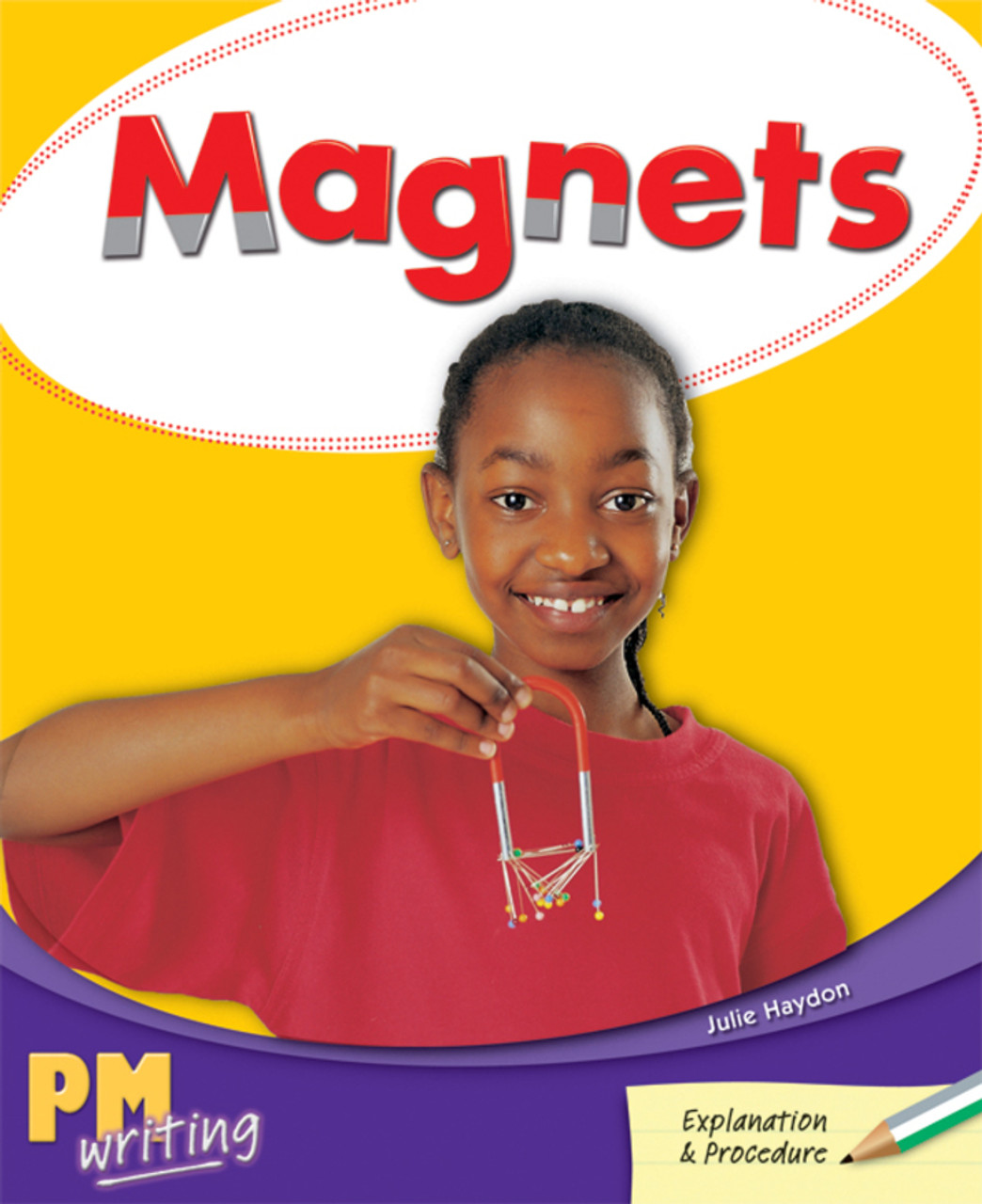 sun 17 PM Writing Silver/Emerald Magnets Lvl 23-27: Magnets (6-pack) - Image 1