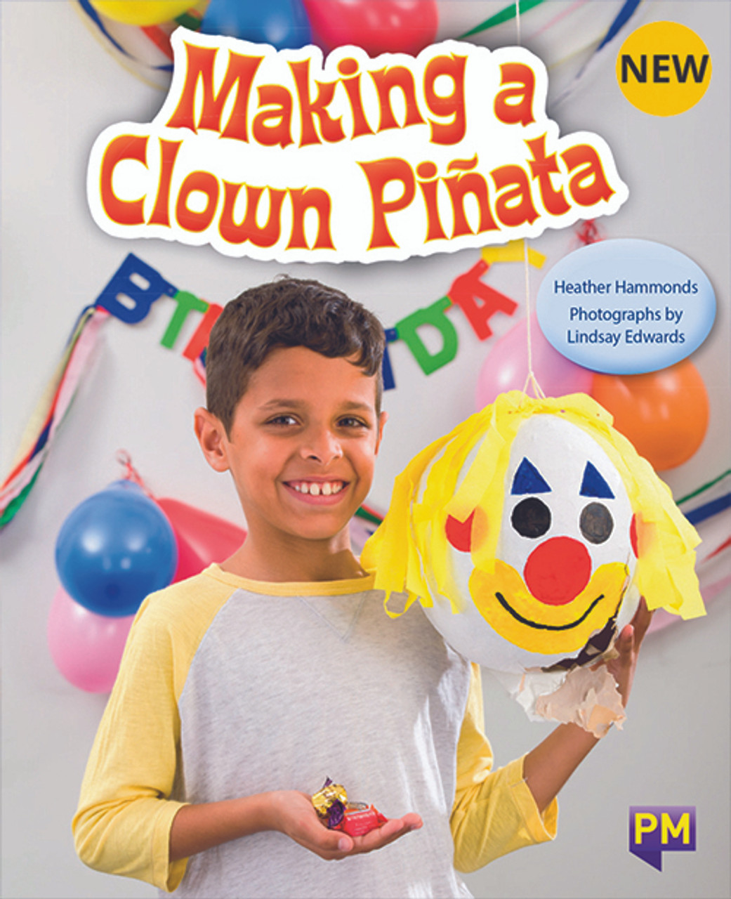 we22 New! PM Library Purple Making A Clown Pinata 19 (K) (6-Pack) - Image 1