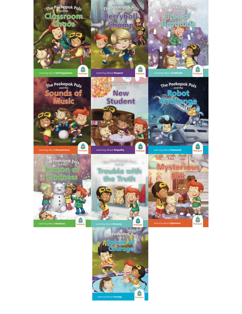 we30 Peekapak Complete Classroom Theme Set - Image 1