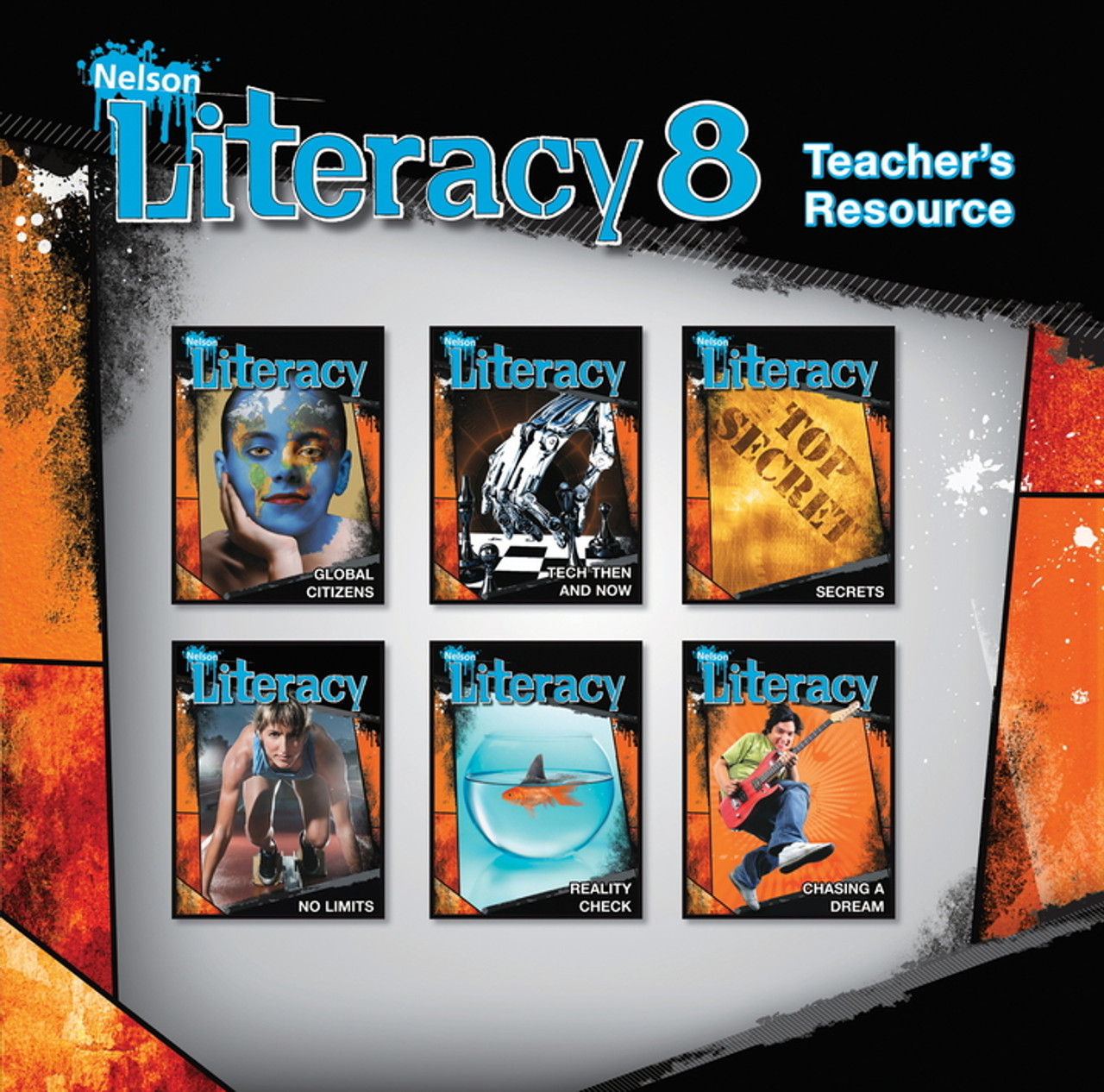 wed3 Nelson Literacy 8 Online Teaching Centre, Atlantic Ed.: Single User Licence - Atlantic Edition - Image 1