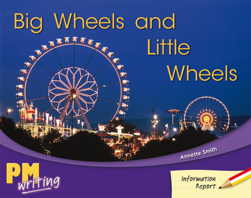 fr10 PM Writing Red/Yellow Big Wheels and Little Wheels Lvl 5-6: Big Wheels and Little Wheels (6- pack) - Image 1