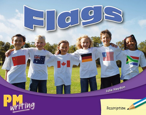 fr20 PM Writing Blue/Green Flags Lvl 11-12: Flags (6- pack) - Image 1