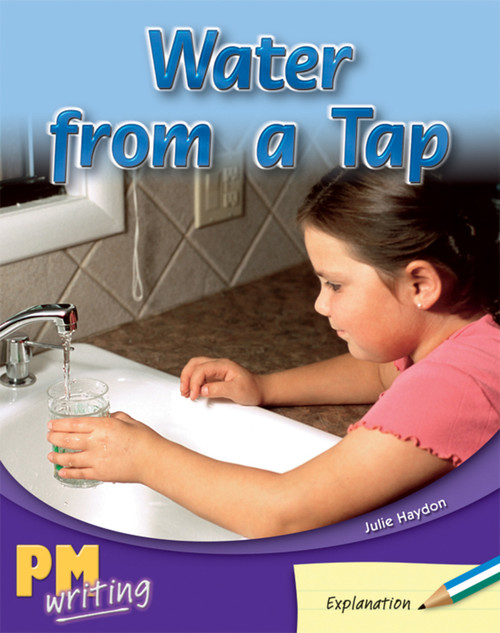 fr22 PM Writing Blue/Green Water from a Tap Lvl 11-12: Water from a Tap (6-pack) - Image 1