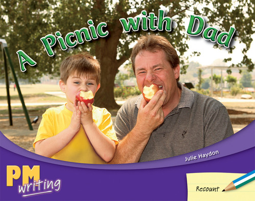 fr23 PM Writing Blue/Green Picnic with Dad, A Lvl 11-12: Picnic with Dad, A (6- pack) - Image 1