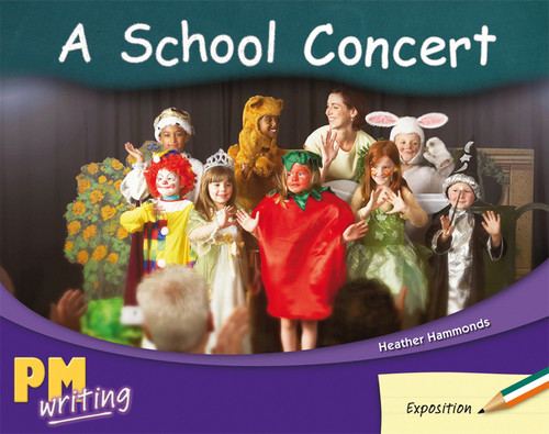 fr26 PM Writing Green/Orange School Concert, A Lvl 14-15: School Concert, A (6- pack) - Image 1