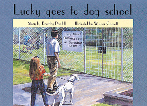 mo11 PM Library Yellow Lucky goes to dog school Lvl 7 - Image 1