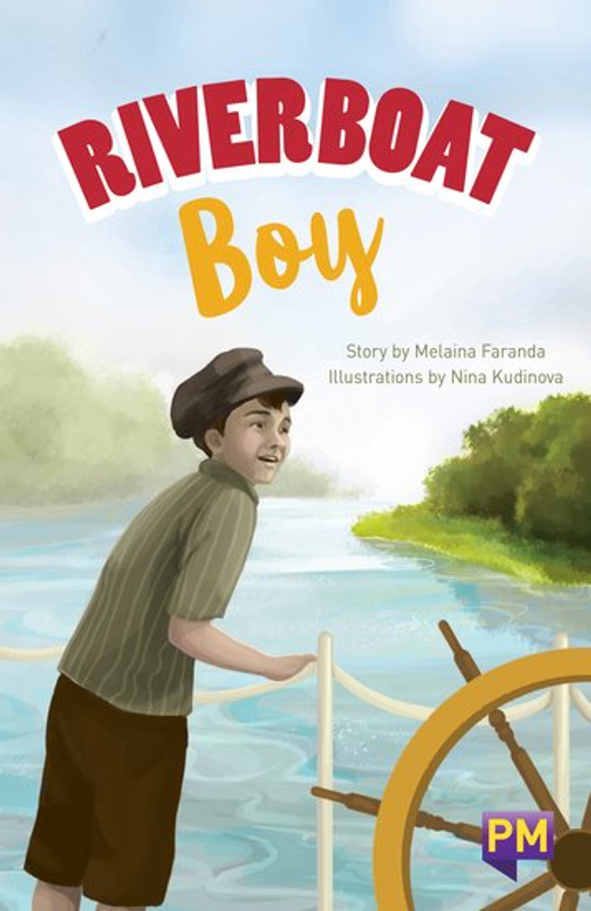 t45 New! Pm Library Sapphire Riverboat Boy - Level 30 (U) Single Copy - Image 1