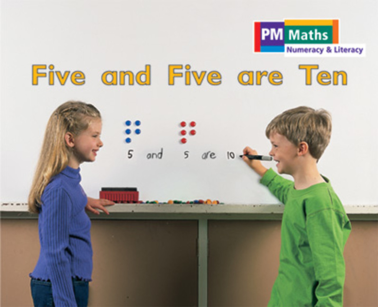 th19 PM Math Yellow/Blue Five and Five are Ten Lvl 5-6: PM Math: Yellow/ Blue - Image 1