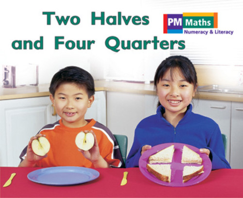 th20 PM Math Blue/Green Two Halves and Four Quarters Lvl 13-14: PM Math: Blue/ Green - Image 1