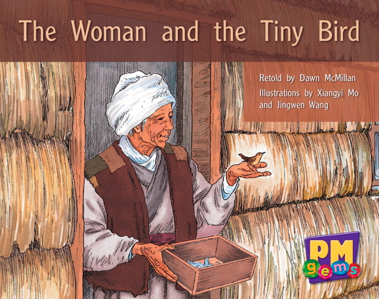 fr41 PM Gems Green The Woman and the Tiny Bird Lvl 12: PM Gems: Green - Image 1