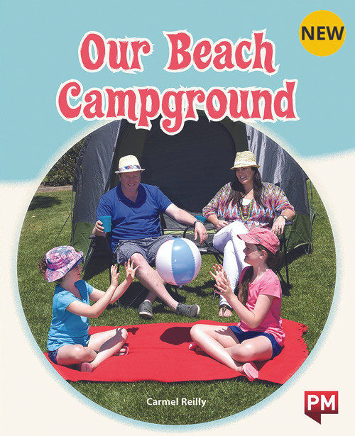 thu14 New! PM Library Orange Level 16 Our Beach Campground 6-pack - Image 1