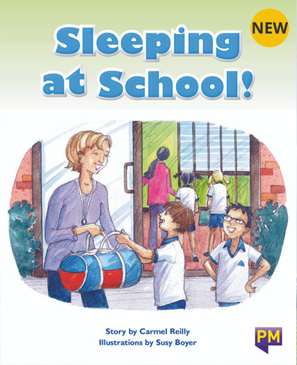thu17 New! PM Library Orange Level 16 Sleeping At School! 6-pack - Image 1
