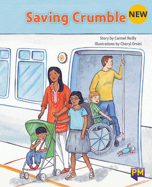 thu18 New! PM Library Turquoise Level 17 Saving Crumble 6-pack - Image 1