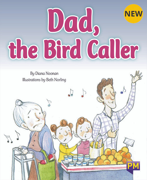 thu24 New! PM Library Turquoise Level 17 Dad, the Bird Caller 6-pack - Image 1