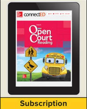 Open Court Reading - Kindergarten Teacher, 1-year Subscription