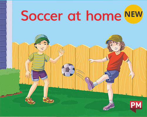 tu36 New! PM Library Magenta Level 1 Soccer at home (wordless) 6-pack - Image 1