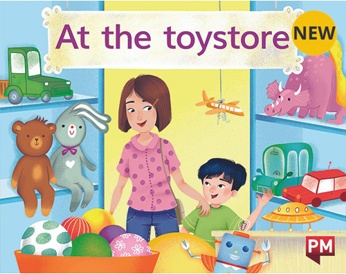 tu45 New! PM Library Magenta Level 1 At the Toy Store 6-pack - Image 1