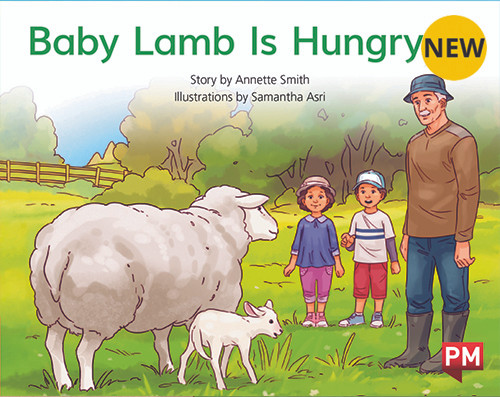 tu65 New! PM Library Red Level 4 Baby Lamb is Hungry 6-pack - Image 1