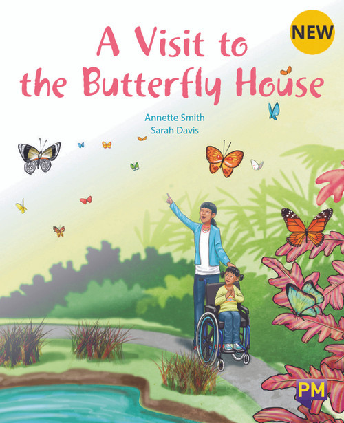 tu8 New! PM Library Orange Level 15 A Visit to the Butterfly House 6-pack - Image 1