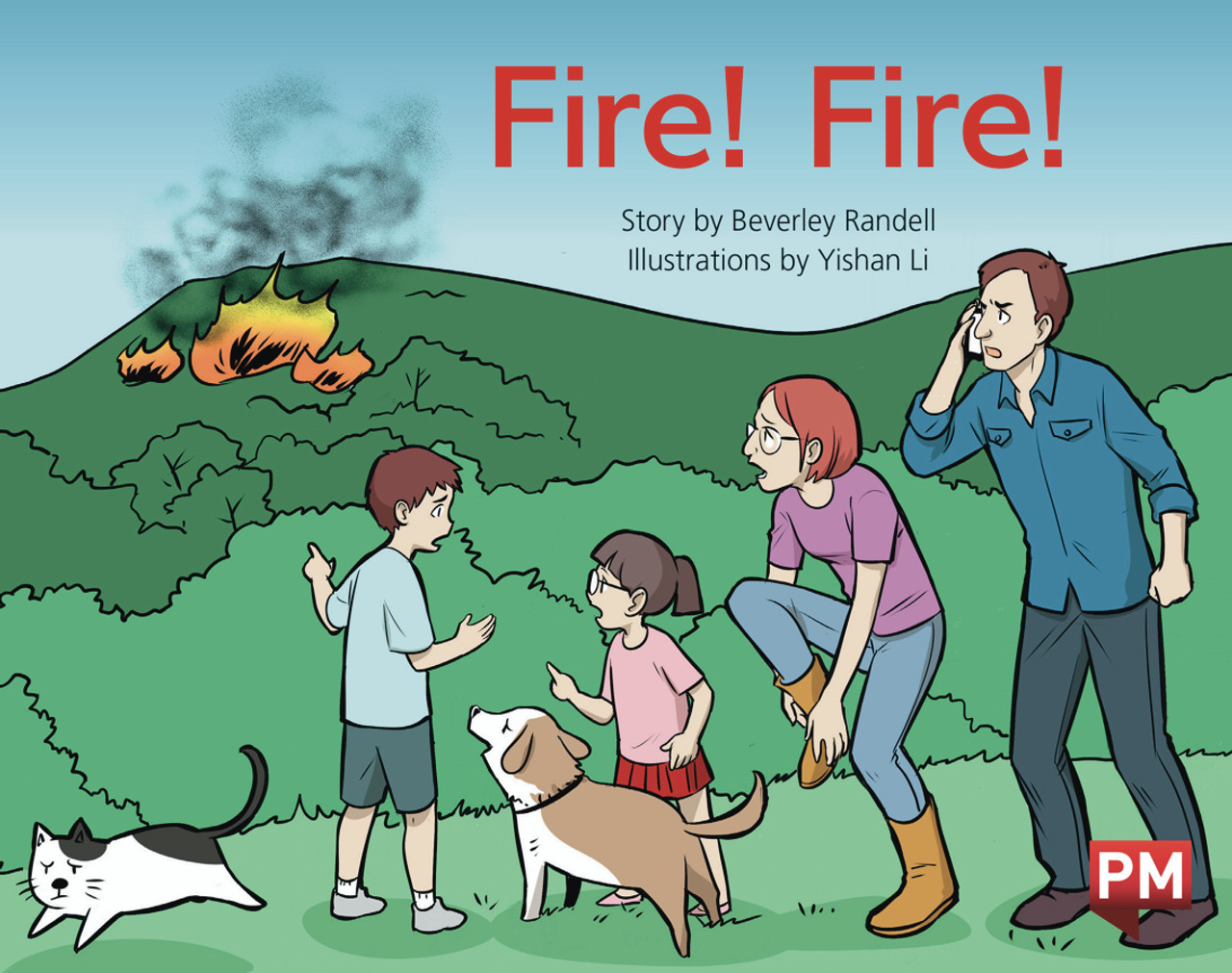 we12 PM Library Yellow Level 8 Fire! Fire! 6-pack - Image 1