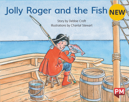 we29 New! PM Library Blue Level 10 Jolly Roger and the Fish 6-pack - Image 1