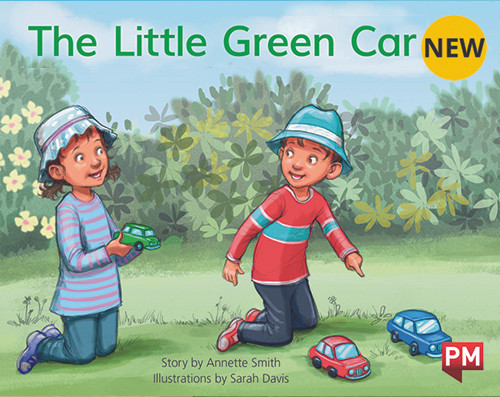 we3 New! PM Library Yellow Level 6 The Little Green Car 6-pack - Image 1