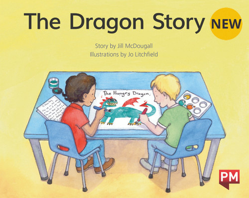 we63 New! PM Library Green Level 14 The Dragon Story 6-pack - Image 1